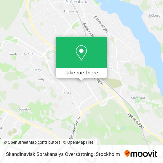 Skandinavisk Språkanalys Översättning map