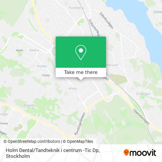 Holm Dental / Tandteknik i centrum -Tic Dp map