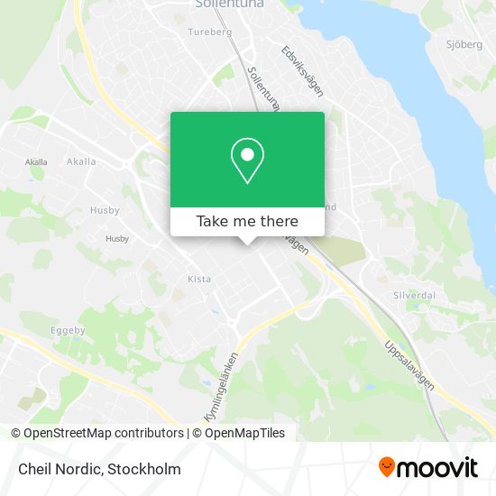 Cheil Nordic map