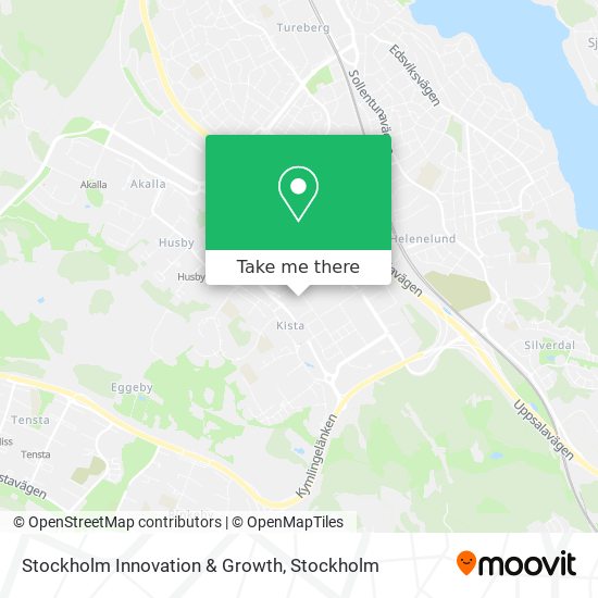 Stockholm Innovation & Growth map