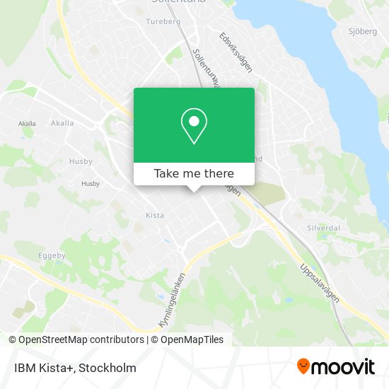 IBM Kista+ map