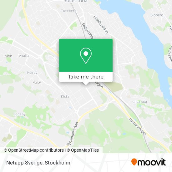 Netapp Sverige map