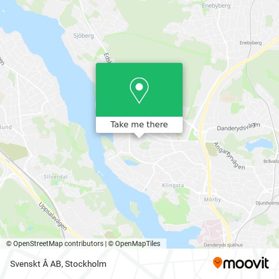 Svenskt Å AB map