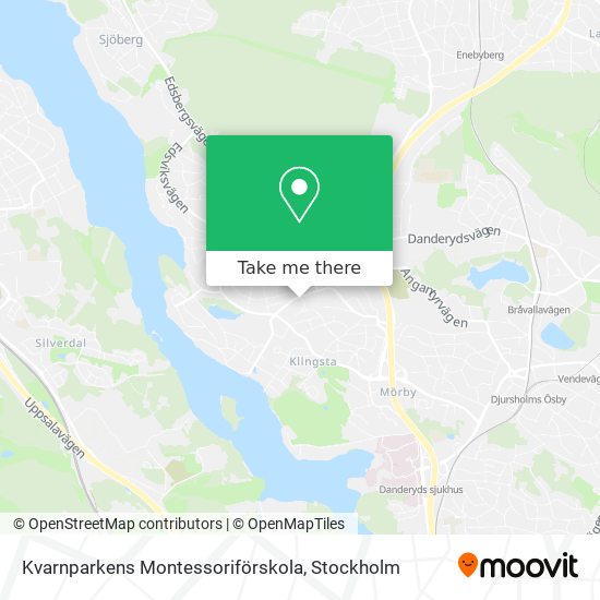 Kvarnparkens Montessoriförskola map