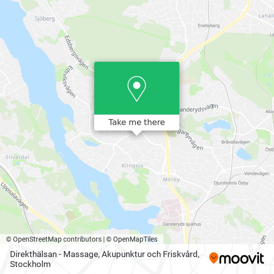 Direkthälsan - Massage, Akupunktur och Friskvård map