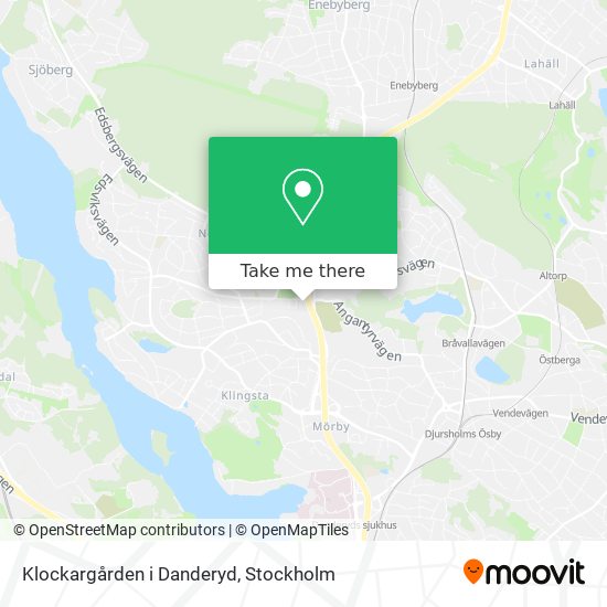 Klockargården i Danderyd map