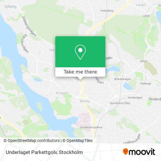 Underlaget Parkettgolv map