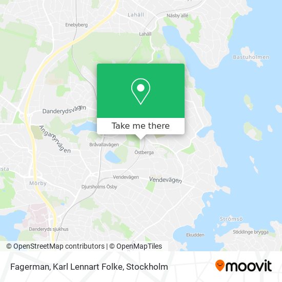 Fagerman, Karl Lennart Folke map