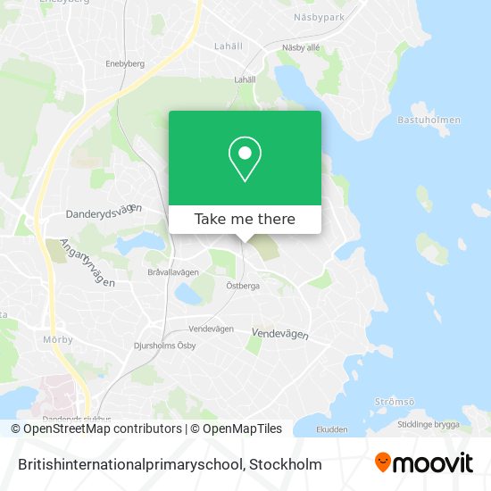 Britishinternationalprimaryschool map