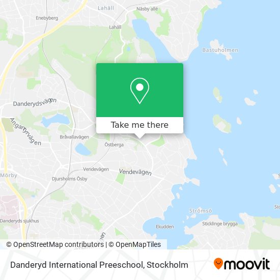 Danderyd International Preeschool map