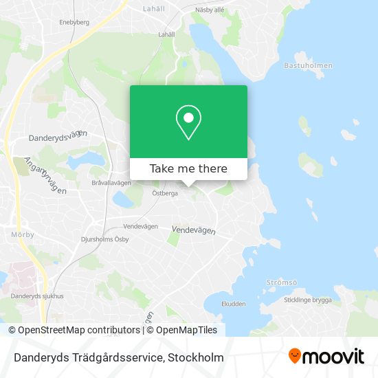 Danderyds Trädgårdsservice map