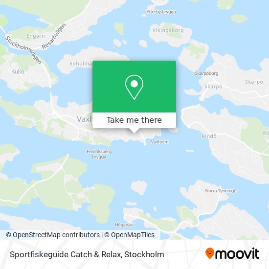 Sportfiskeguide Catch & Relax map