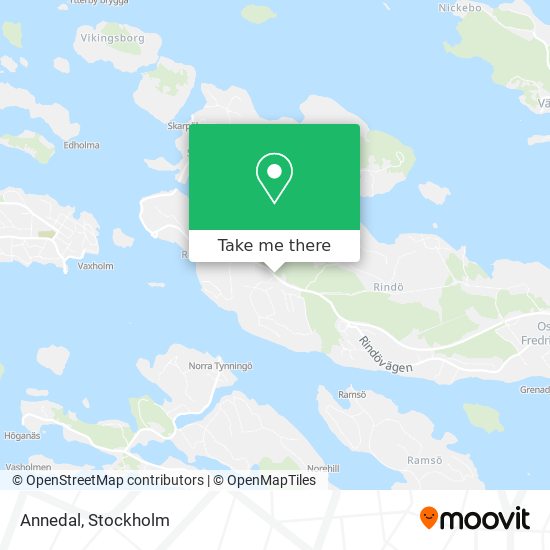 Annedal map