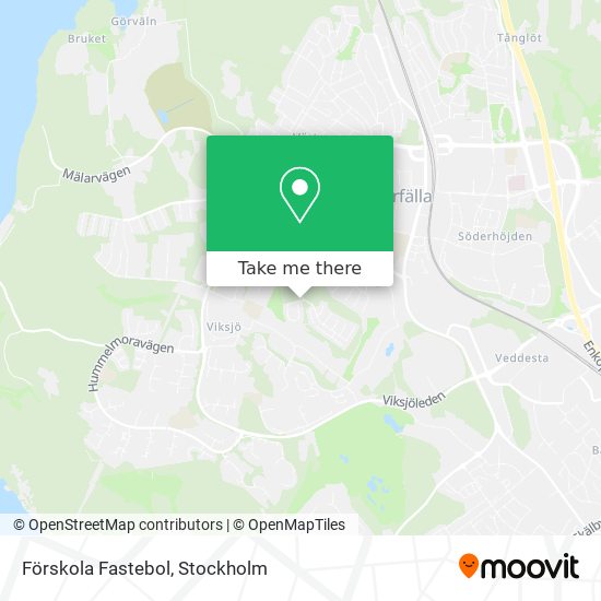 Förskola Fastebol map