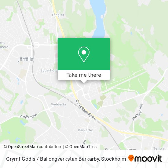 Grymt Godis / Ballongverkstan Barkarby map