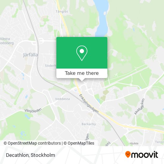 Decathlon map