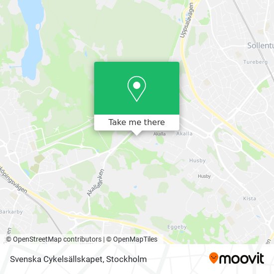 Svenska Cykelsällskapet map