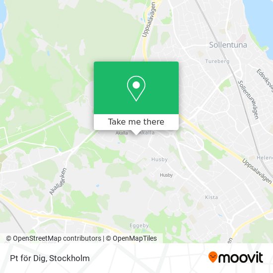 Pt för Dig map