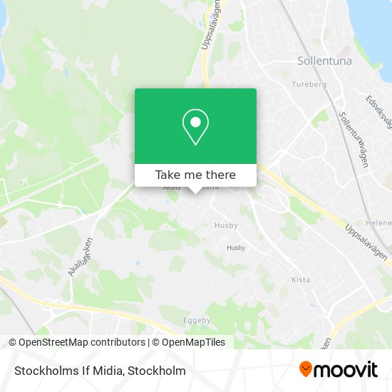 Stockholms If Midia map