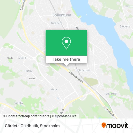 Gärdets Guldbutik map