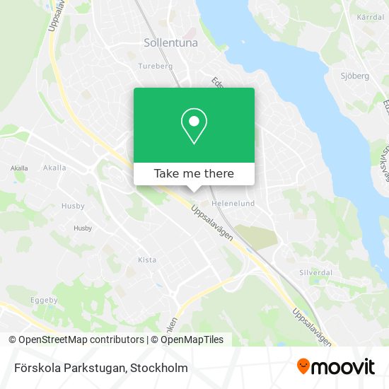 Förskola Parkstugan map