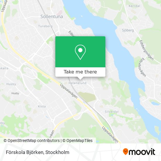 Förskola Björken map