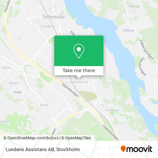 Lundens Assistans AB map