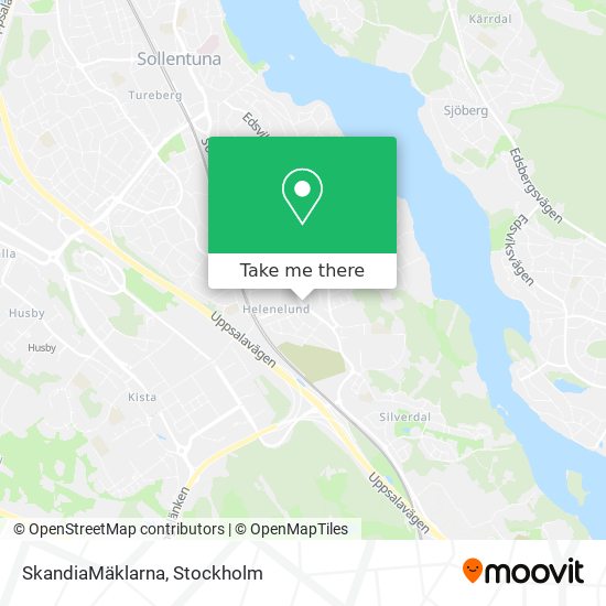 SkandiaMäklarna map