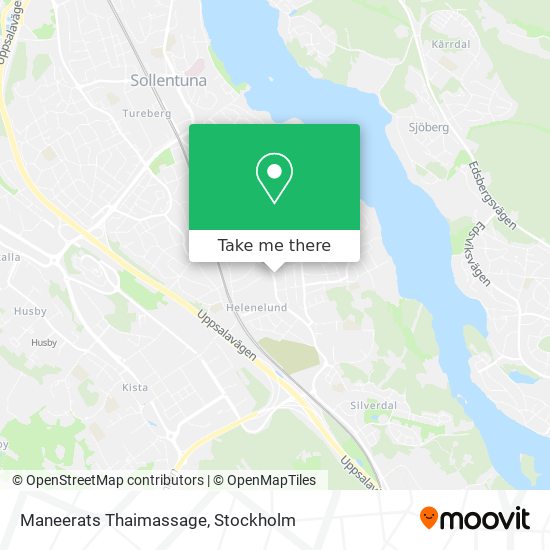 Maneerats Thaimassage map