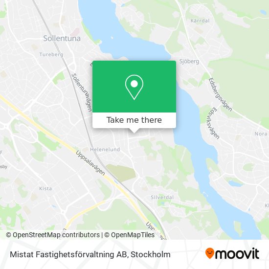 Mistat Fastighetsförvaltning AB map