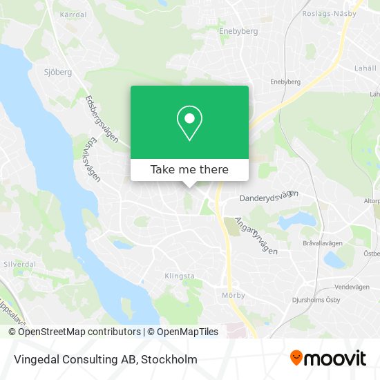 Vingedal Consulting AB map