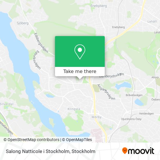 Salong Natticole i Stockholm map