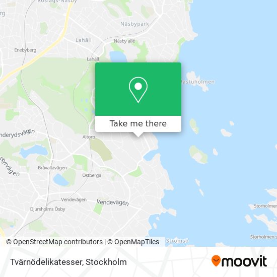 Tvärnödelikatesser map