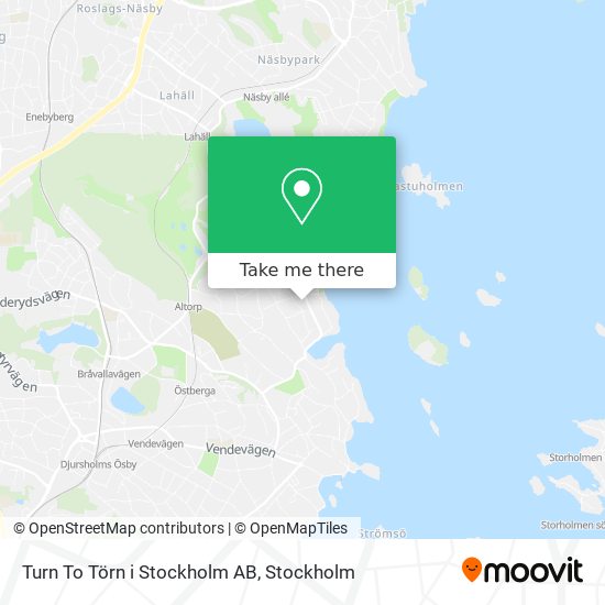 Turn To Törn i Stockholm AB map