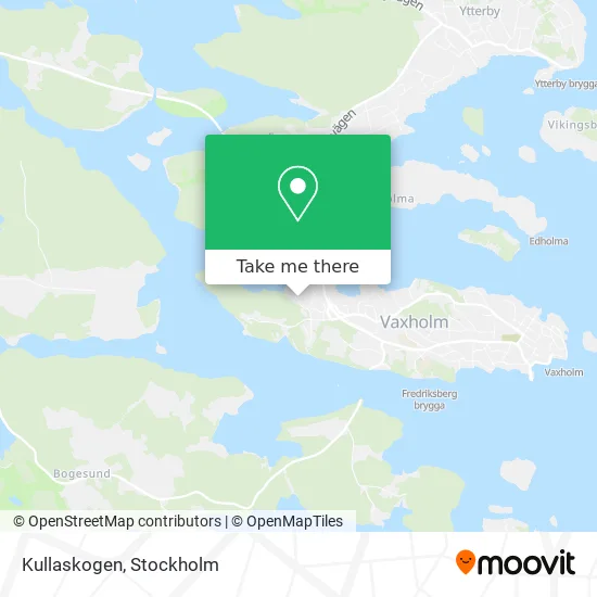 Kullaskogen map