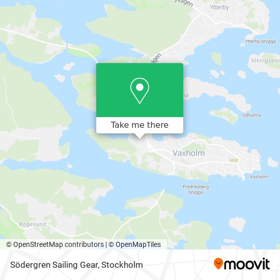 Södergren Sailing Gear map