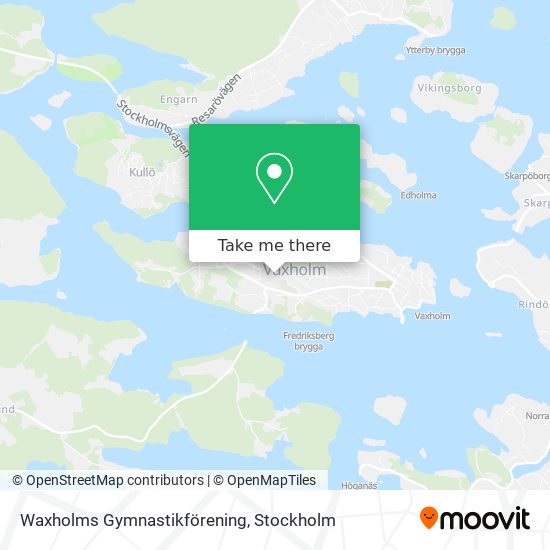 Waxholms Gymnastikförening map