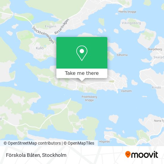 Förskola Båten map