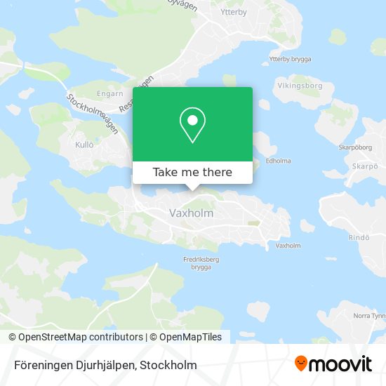 Föreningen Djurhjälpen map