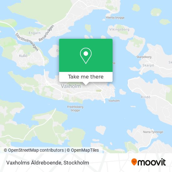 Vaxholms Äldreboende map