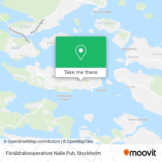 Föräldrakooperativet Nalle Puh map