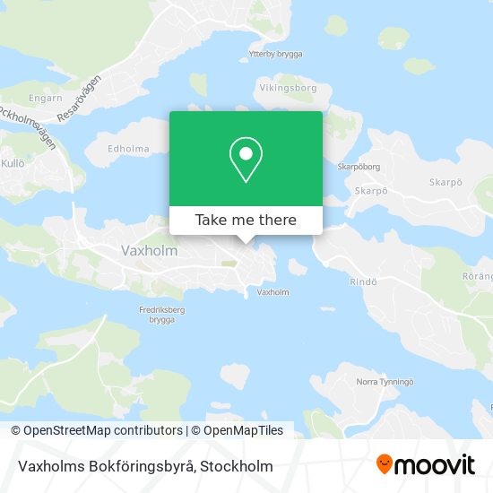 Vaxholms Bokföringsbyrå map