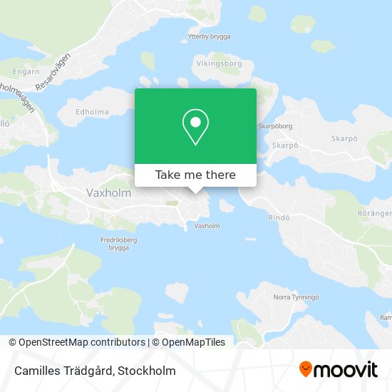 Camilles Trädgård map