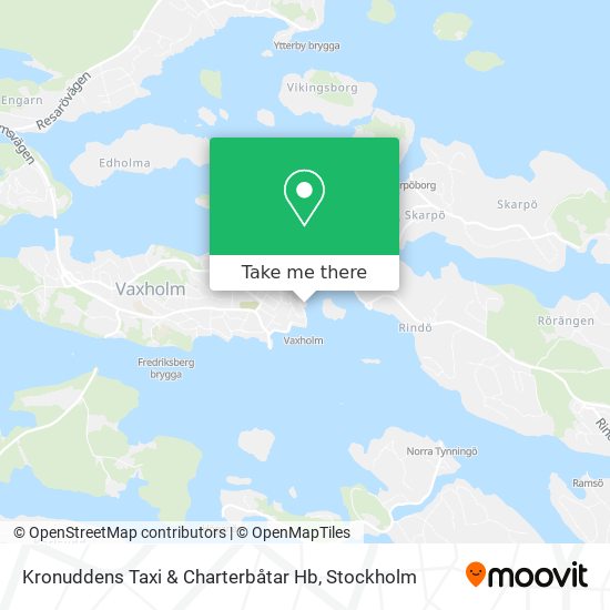 Kronuddens Taxi & Charterbåtar Hb map