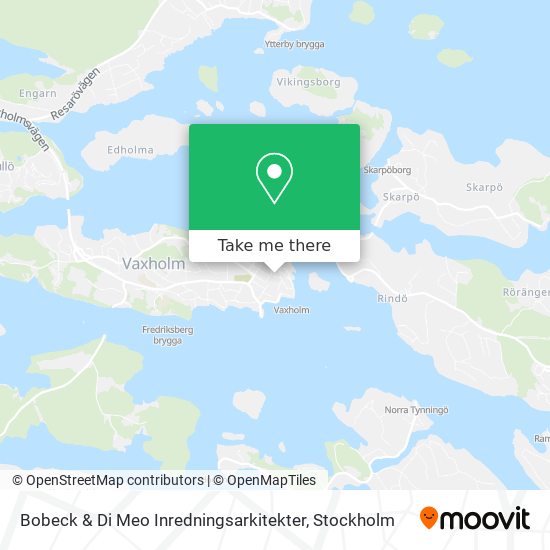 Bobeck & Di Meo Inredningsarkitekter map