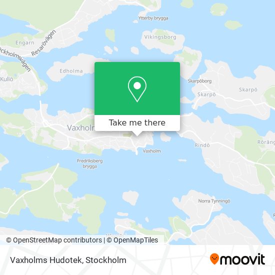 Vaxholms Hudotek map