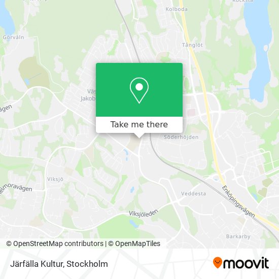 Järfälla Kultur map