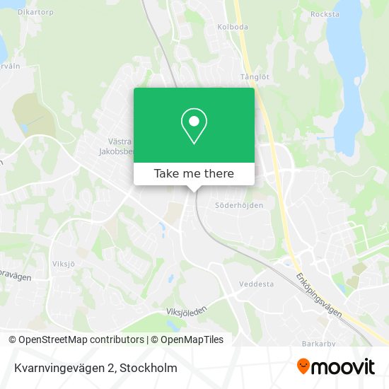 Kvarnvingevägen 2 map