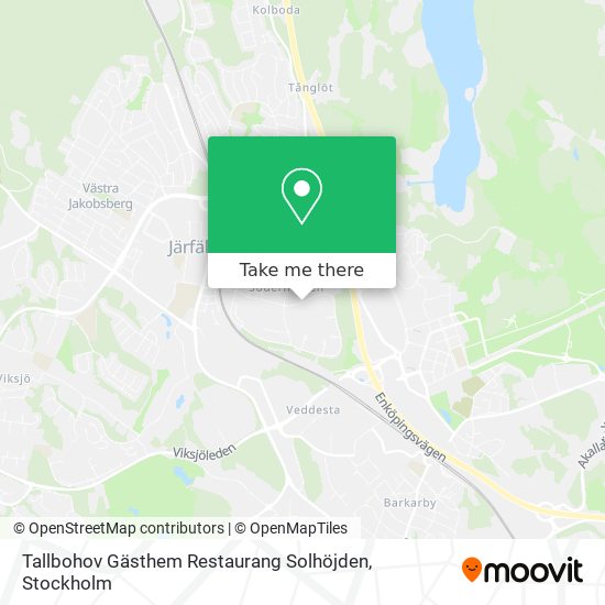 Tallbohov Gästhem Restaurang Solhöjden map