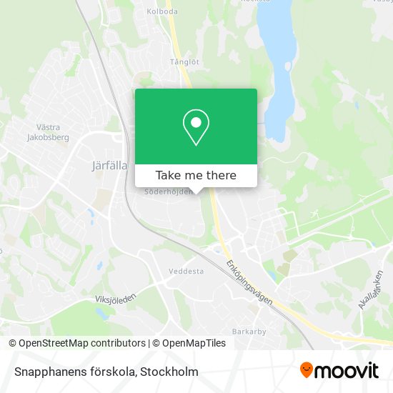 Snapphanens förskola map